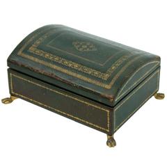 Loewe Playing Cards Game Leather Cofre, 1920s 10