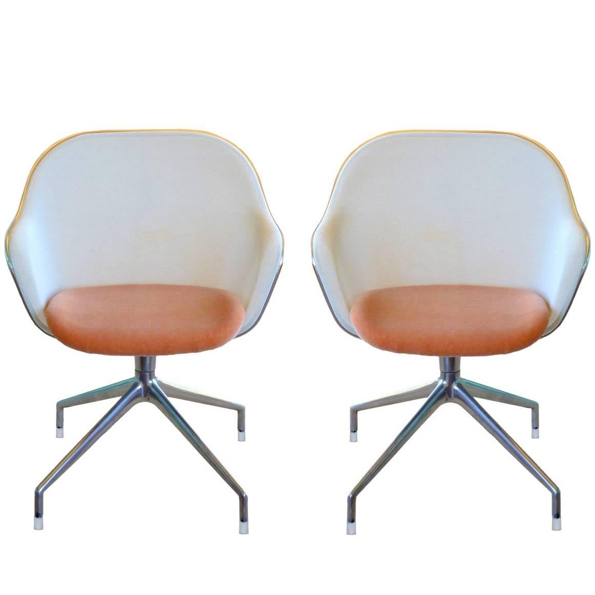 Pair of Iuta Chairs by Antonio Citterio for B&B Italia For Sale