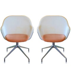 Vintage Pair of Iuta Chairs by Antonio Citterio for B&B Italia