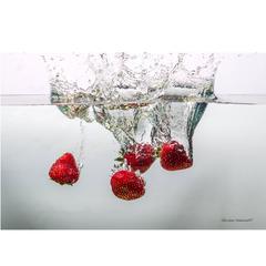 Strawberry Splash Photograph 5