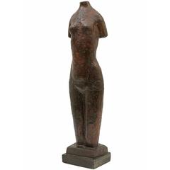 Ceramic Sculpture of Female Torso