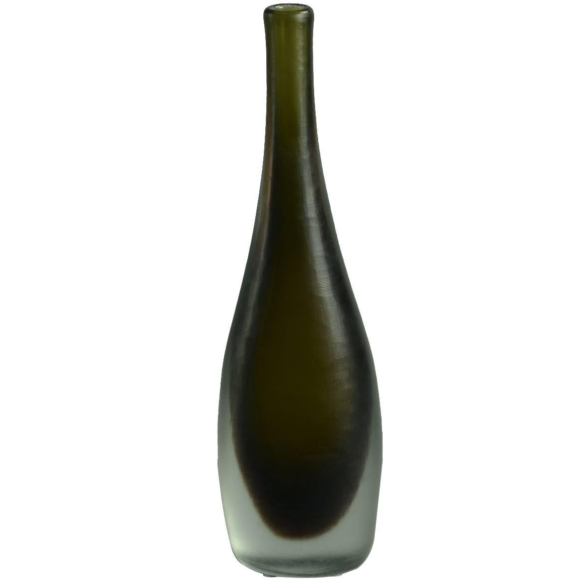 "Inciso" Bottle Vase by Venini For Sale