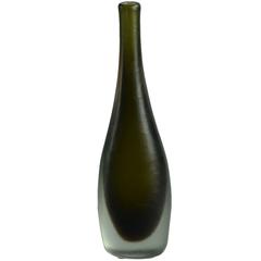 Retro "Inciso" Bottle Vase by Venini