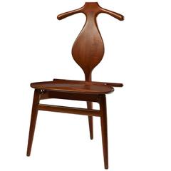 Valet Chair Designed by Hans Wegner for Johannes Hansen, Denmark, 1950s