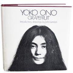 Yoko Ono's Artist's Book "Grapefruit, " 1970/ First British Edition