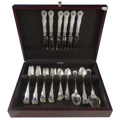 Retro Provence by Tiffany & Co. Sterling Silver Flatware Set Six Service 32 Pcs Dinner
