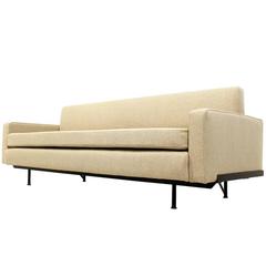 Florence Knoll Daybed Model 702 Midcentury Sofa, Metal Frame, 1958