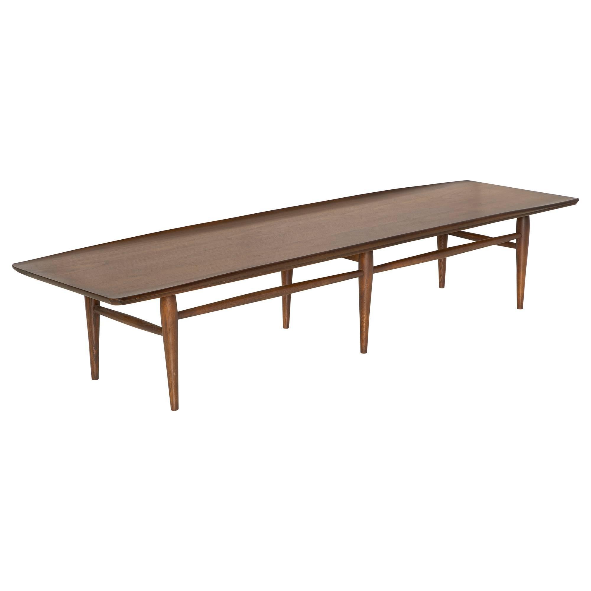 Danish Modern Surfboard Coffee Table