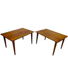 Pair of Arthur Espenet Carpenter III Tables