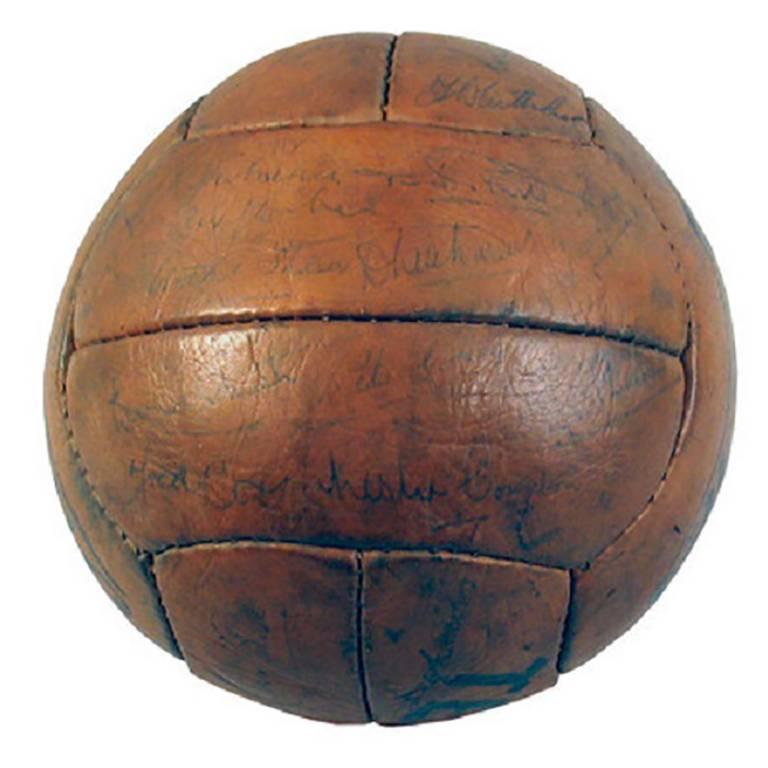 Leather Football For Sale at 1stDibs