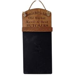 Vintage Butchers Chalk Board
