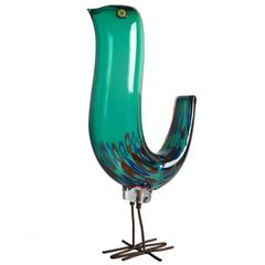 Murano Glass, Alessandro Pianon Sculpture 'Pulcini Bird' for Vetreria Vistosi 3