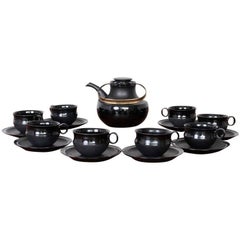 Tapio Wirkkala Tea Set for Rosenthal Series Noire