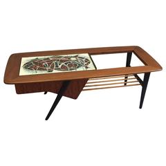 Vintage Alfred Hendrickx Coffee Table for Belform, Belgium, 1950s