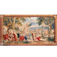Monumental Brussels Tapestry, 18th Century, Psyche's Marriage 1