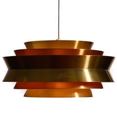 Danish Modern Six-Tiered Pendant