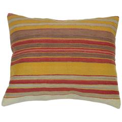 Vintage Large Turkish Kilim Pillow