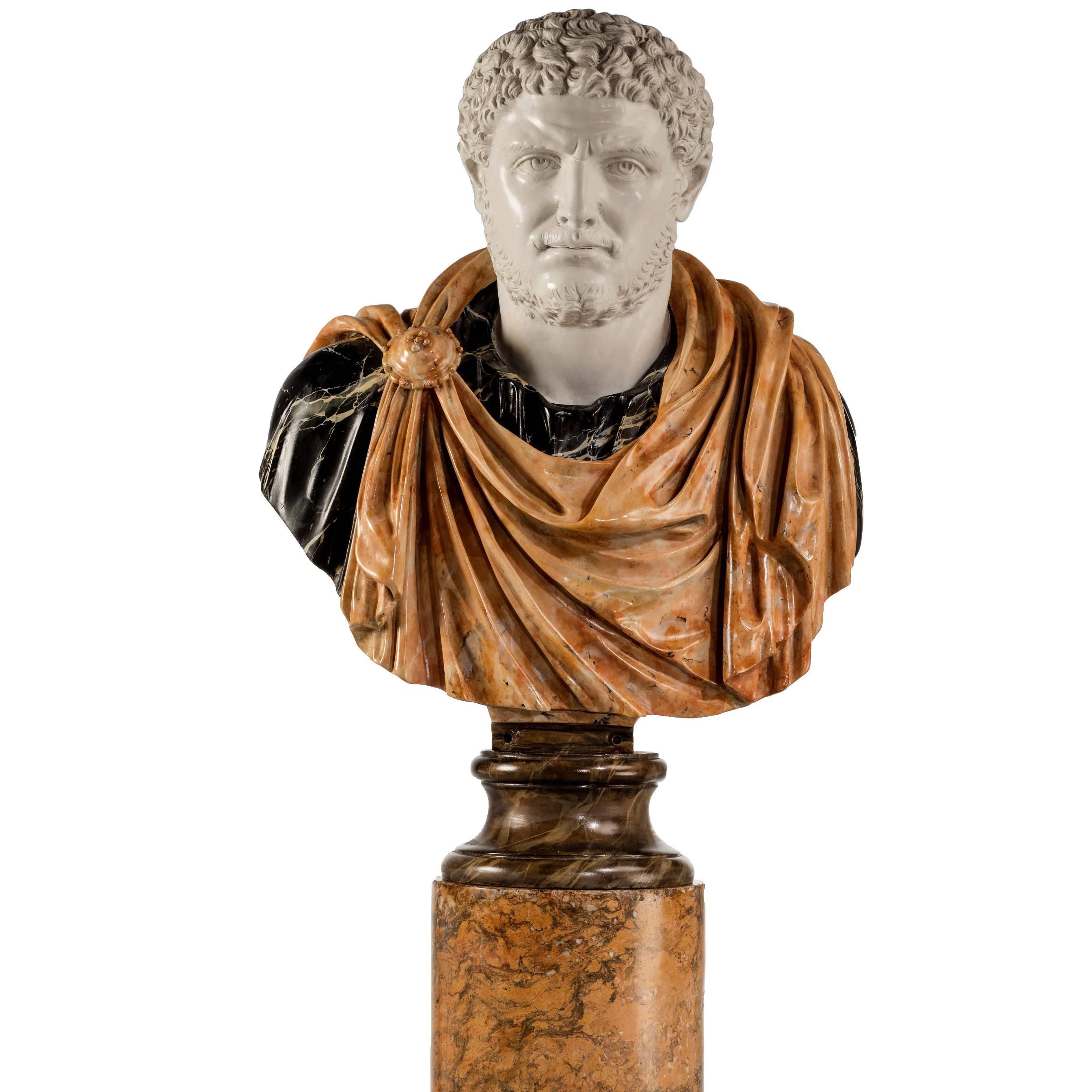 Bust of a Roman Emperor Caracalla