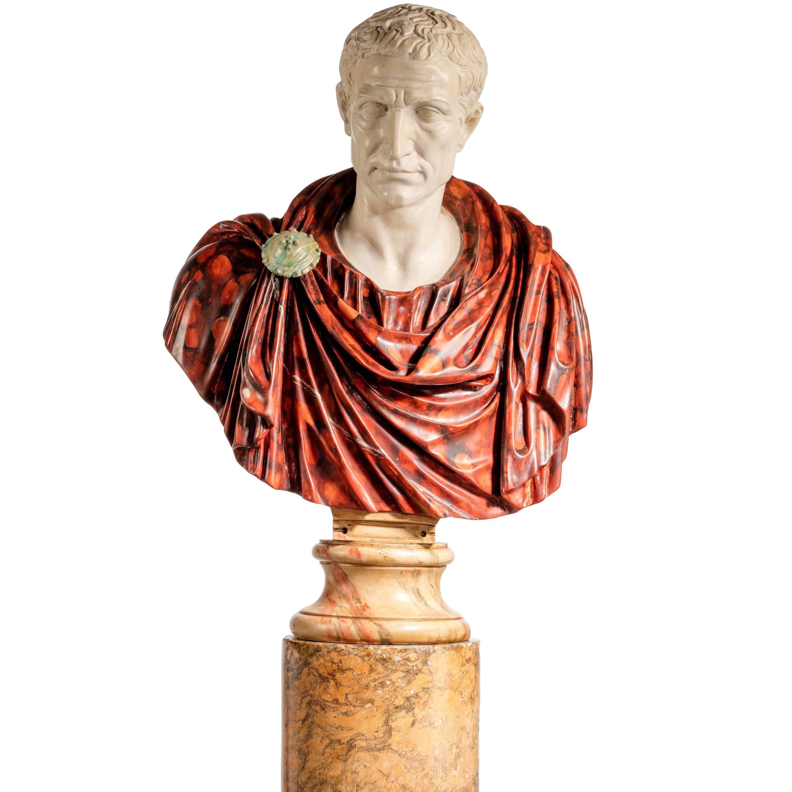 Bust of a Roman Politician Marcus Junius Brutus