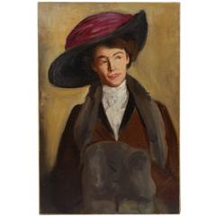 Portrait of Woman in a Hat 10