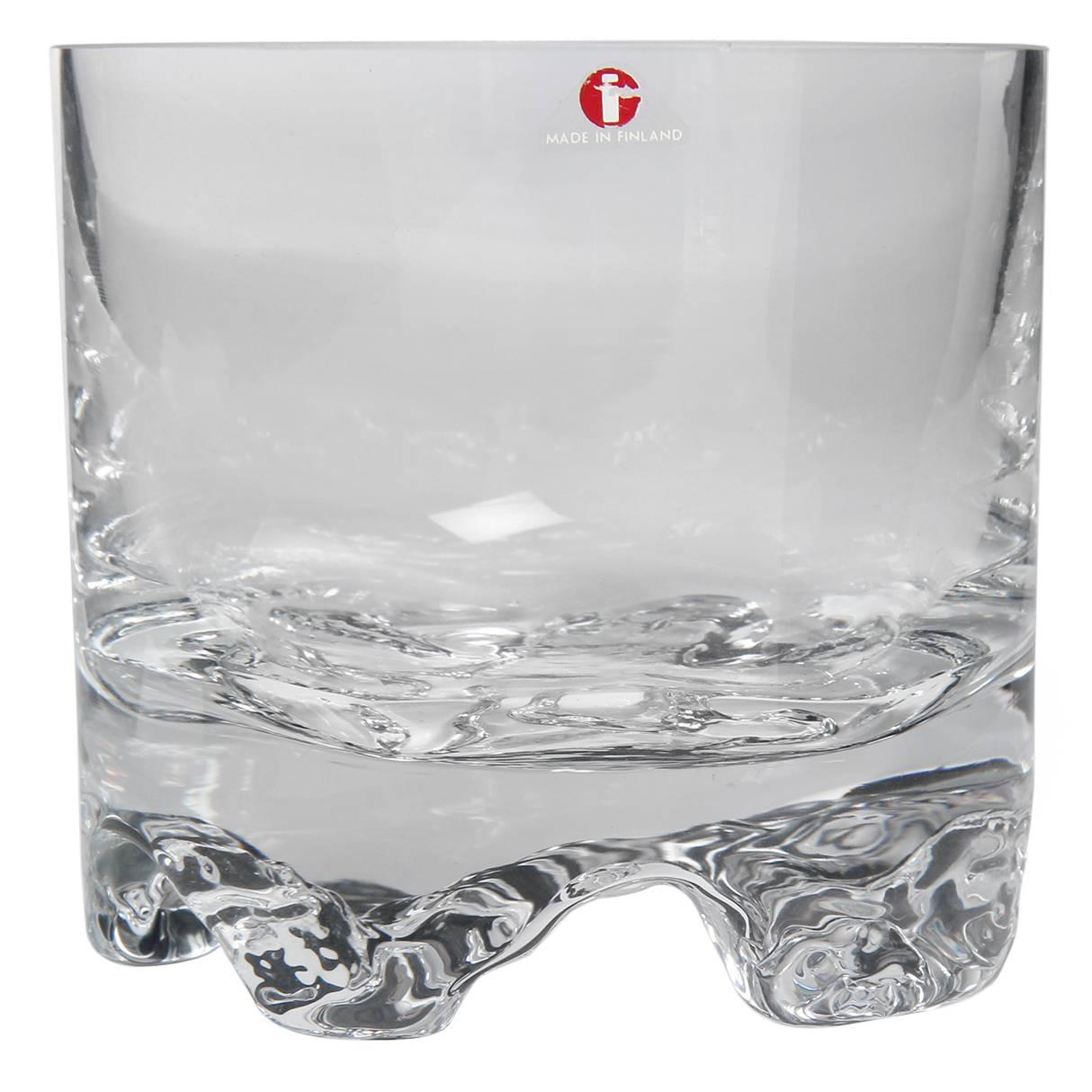 Ciotola in vetro di Tapio Wirkkala per Iittala glassworks