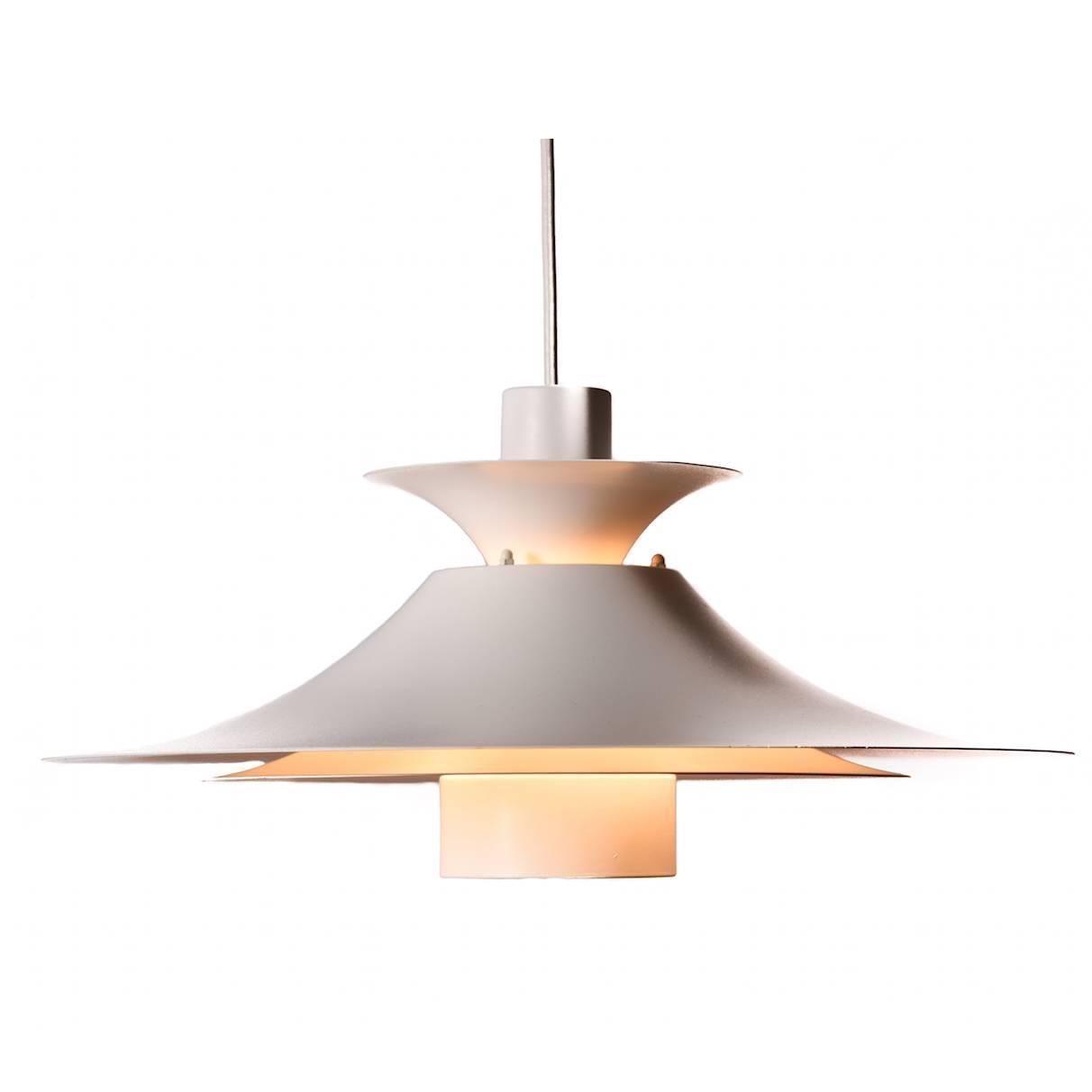 Danish Modern ThreeTiered Pendant Light at 1stdibs