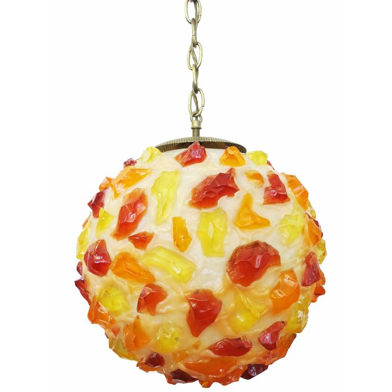 Multi Colored Lucite Spun Spaghetti Ceiling Pendant For At 1stdibs Multi Colored Lucite Spun Spaghetti Ceiling Pendant For