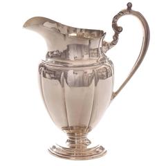 Antique Sterling Silver Pitcher, Whiting
