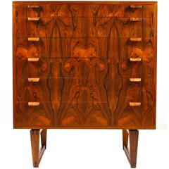 Rosewood Chest of Drawers 8