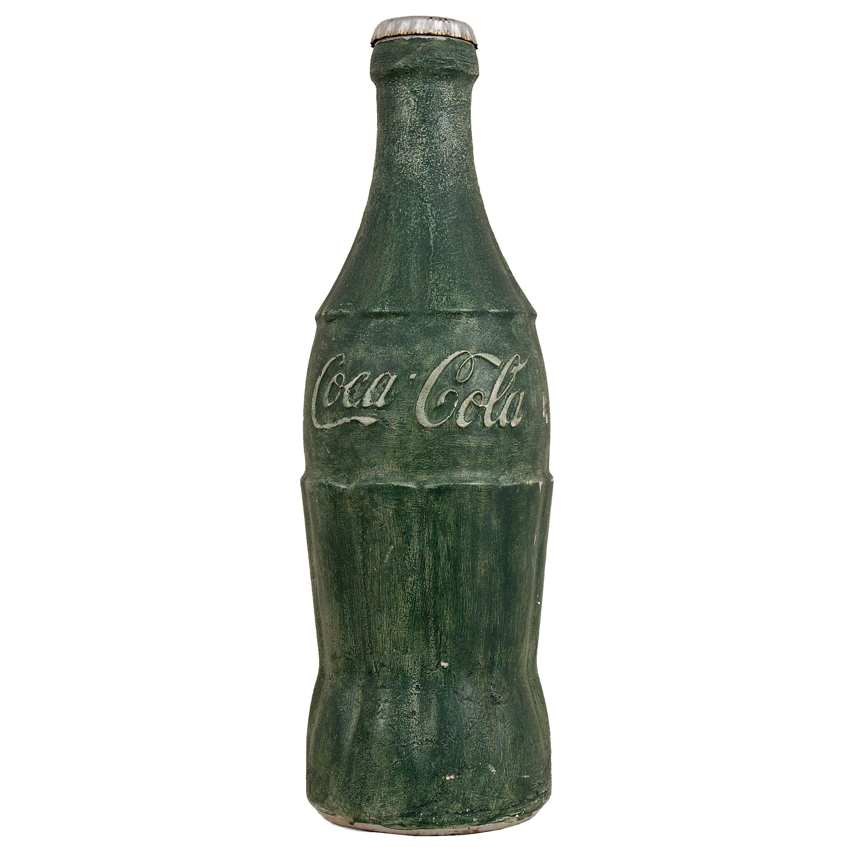 Coke Bottle Trade Sign For Sale