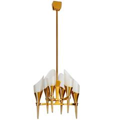 Elegant Max Ingrand Chandelier for Fontana Arte, circa 1960 9