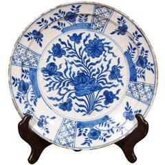 18th Century Delft Plate
