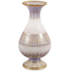 19th Century French Opaline Vase