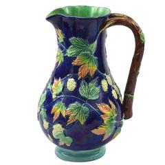 19th Century Victorian Era Majolica Pitcher