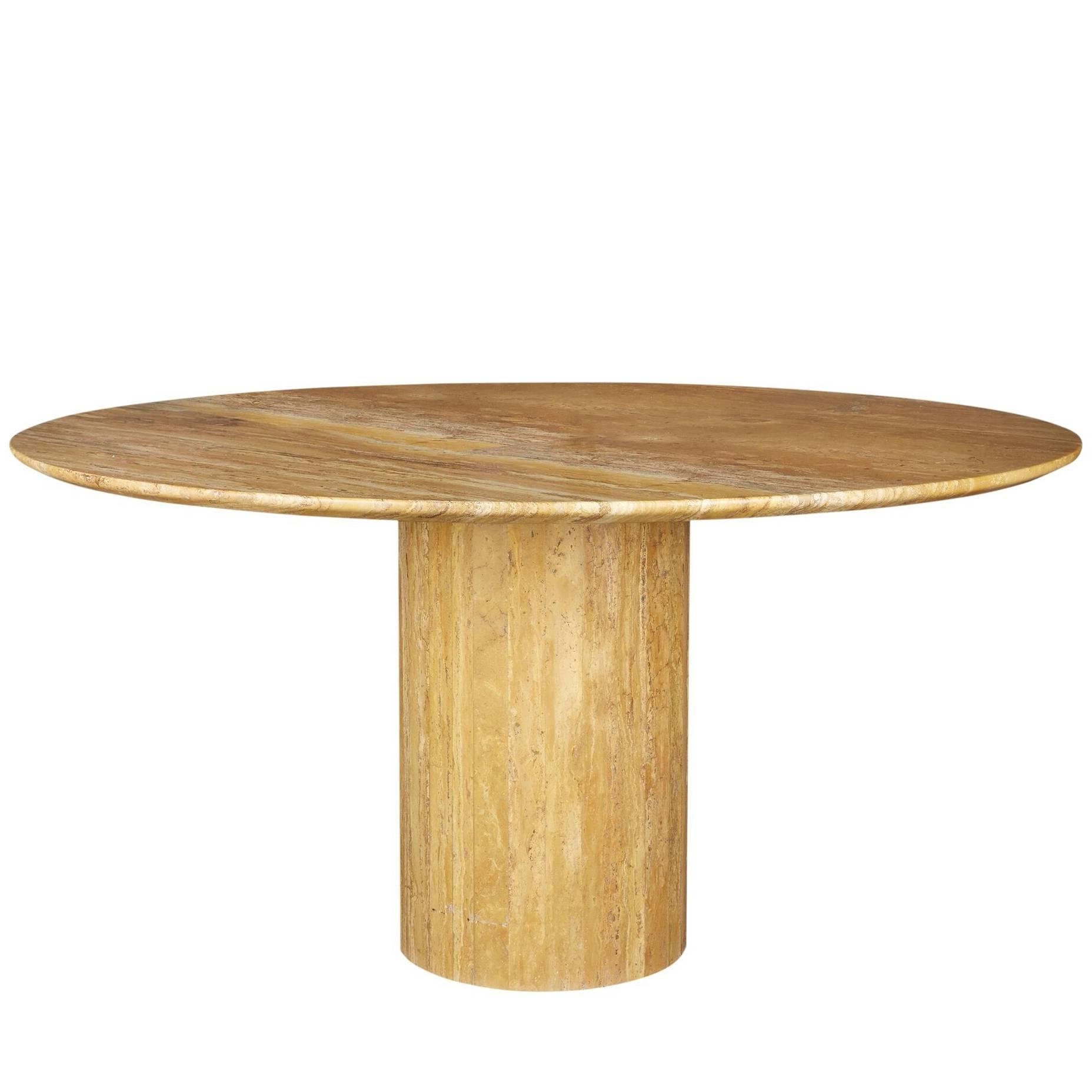 Travertine Table For Sale