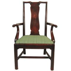 18th Century Chinese Inspired English Country Armchair