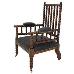English Oak Bobbin Chair 