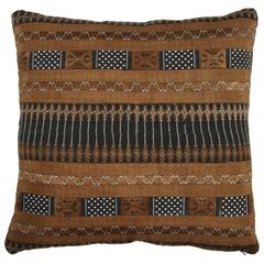 Southeast Asian Yao Tribal Silk Ribbon Pillow