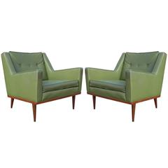 Pair of Milo Baughman for Thayer Coggin James Inc Lounge Chairs