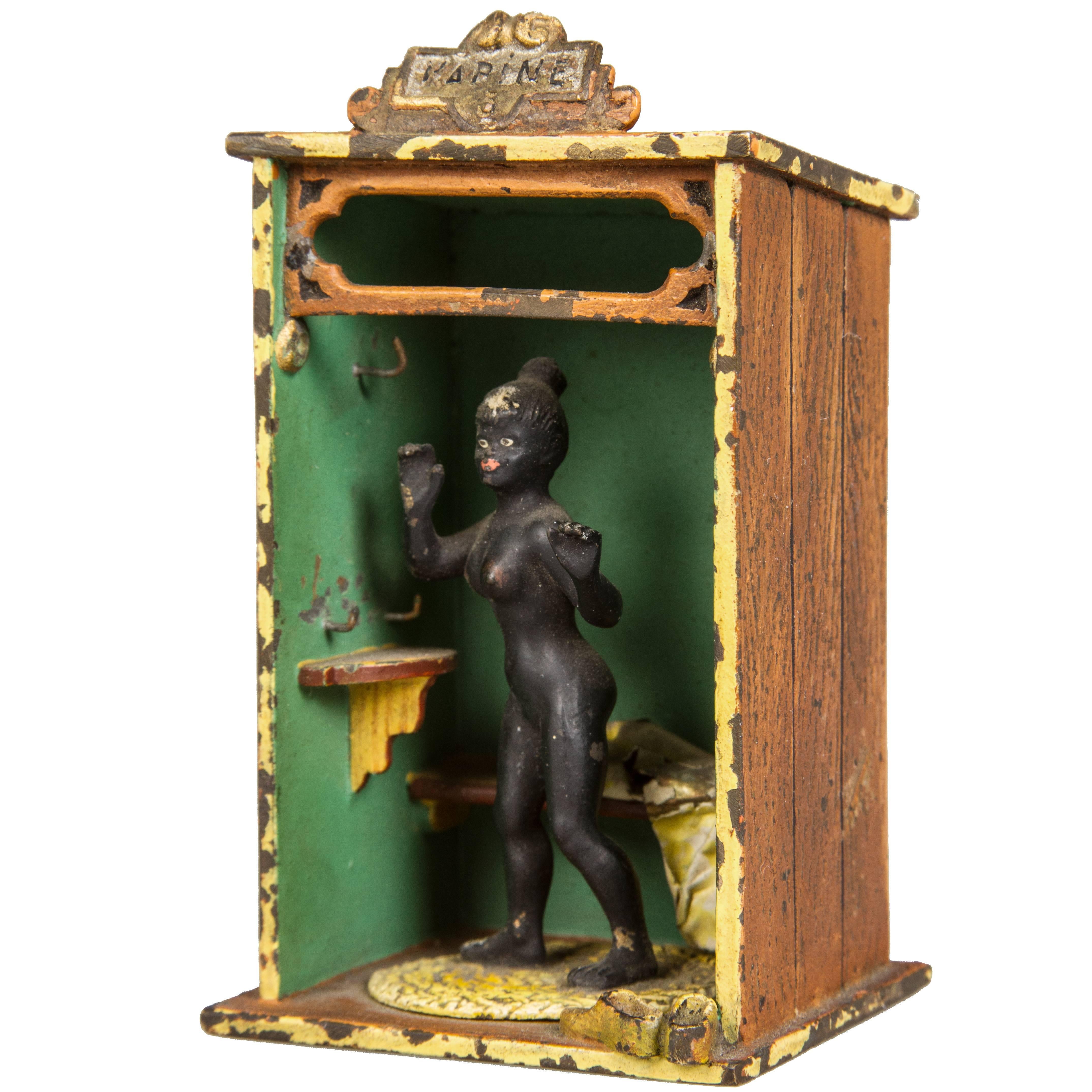 Naughty Cold Painted Bronze For Sale