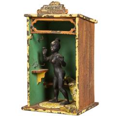 Antique Naughty Cold Painted Bronze
