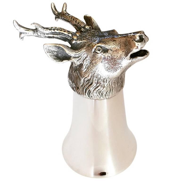 Silver Stirrup Cup For Sale