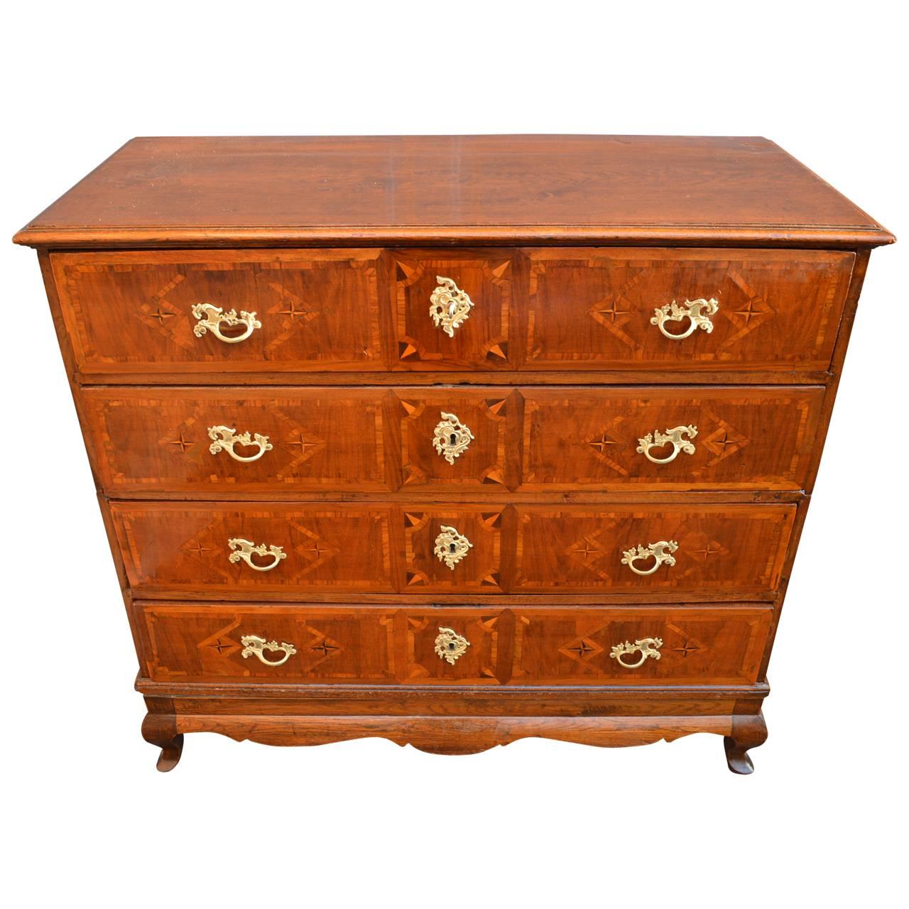 18th Century Baroque Chest of Drawers For Sale