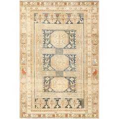 Small Antique Caucasian Shirvan Rug