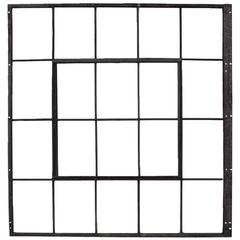 Large Antique Industrial Metal Casement Window, more available