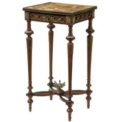Late 19th Century Empire Mahogany and Ormolu Occasional Table