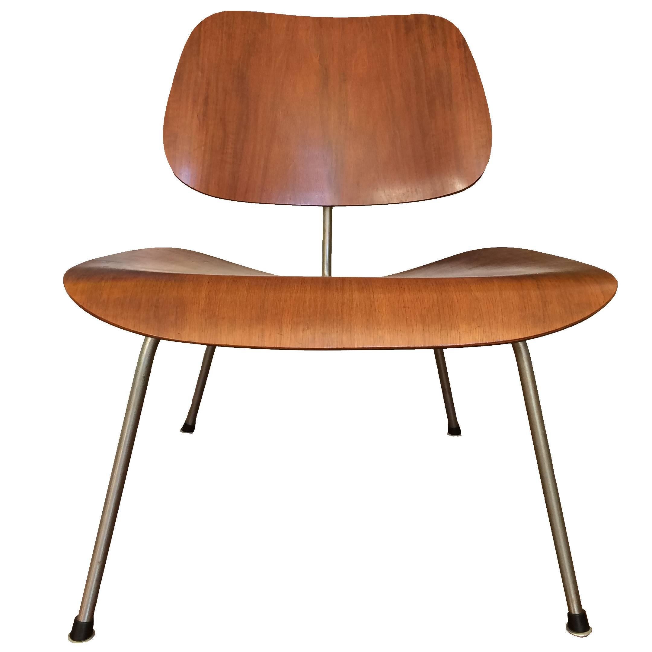 Early Rare Teak LCM by Charles Eames for Herman Miller For Sale