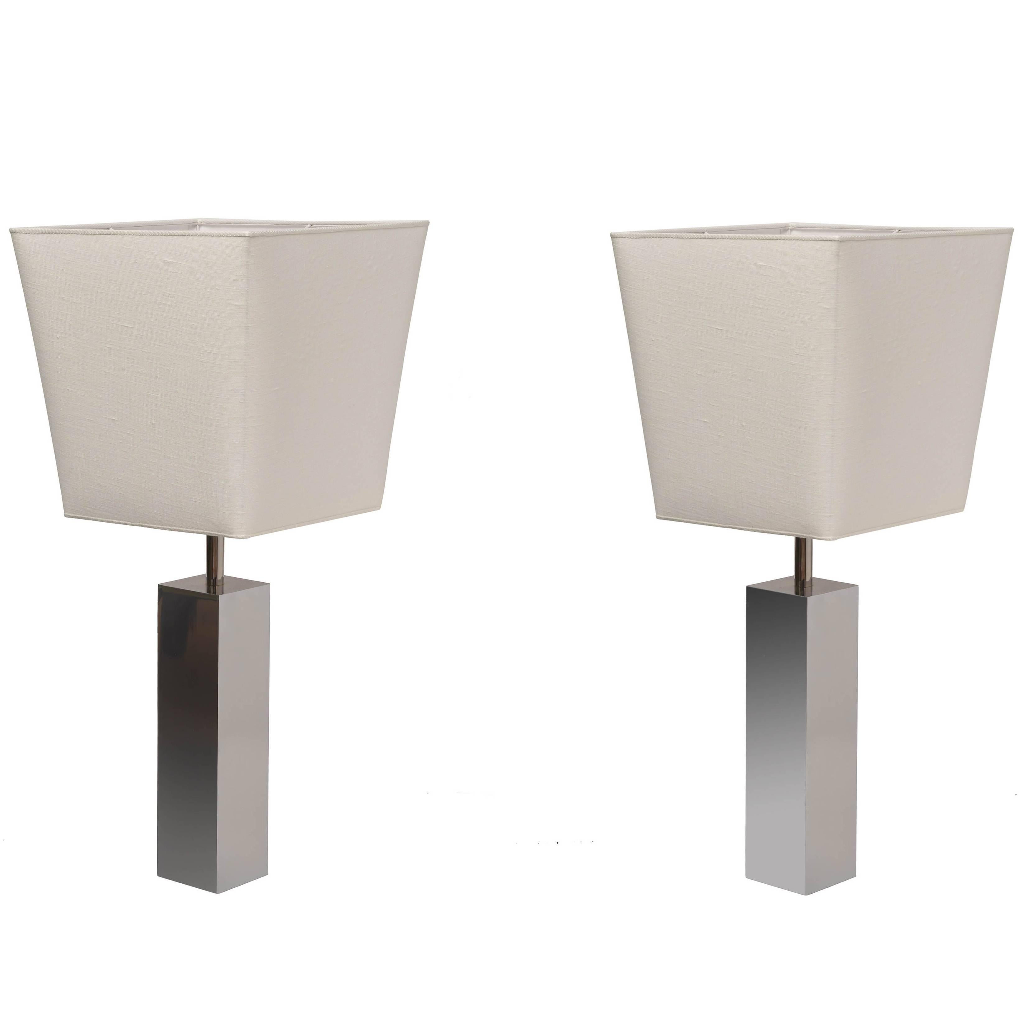 Pair of Table Lamps by Reggiani For Sale