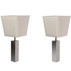 Pair of Table Lamps by Reggiani
