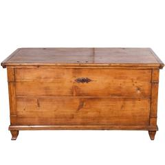 Large Antique European Pine Trunk